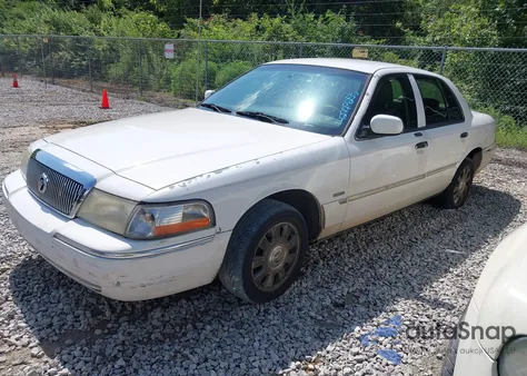 2003 Mercury Grand Marquis Ls from USA, damaged, VIN 2MEFM75W63X698476